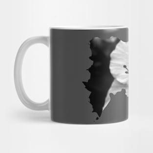 Dominican Republic Map Flower Hibiscus Photo Mug